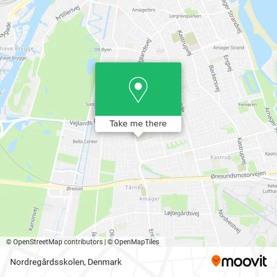 Nordregårdsskolen map