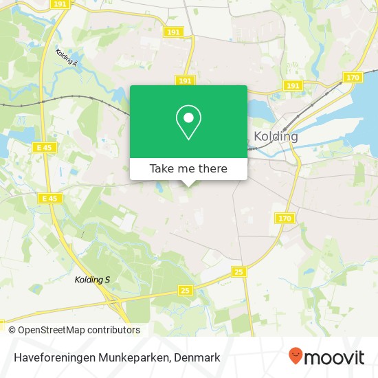 Haveforeningen Munkeparken map