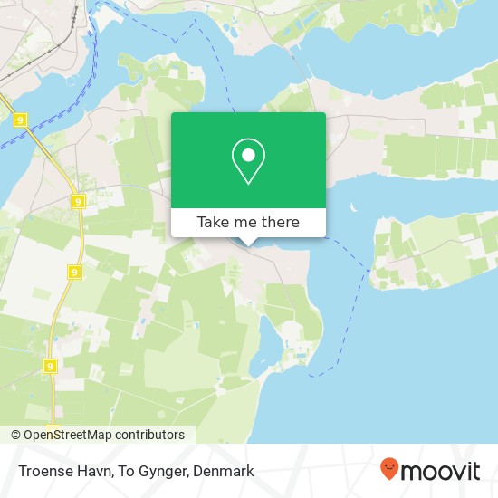 Troense Havn, To Gynger map