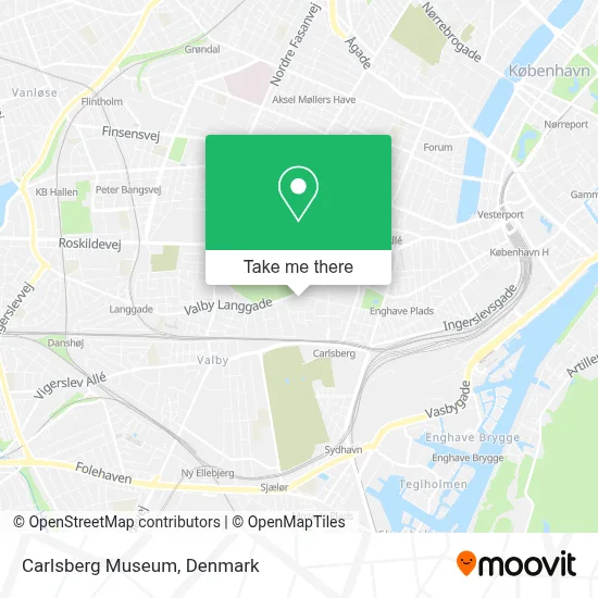 Carlsberg Museum map