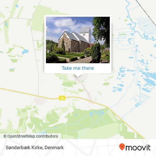 Sønderbæk Kirke map