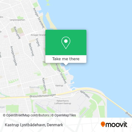 Kastrup Lystbådehavn map