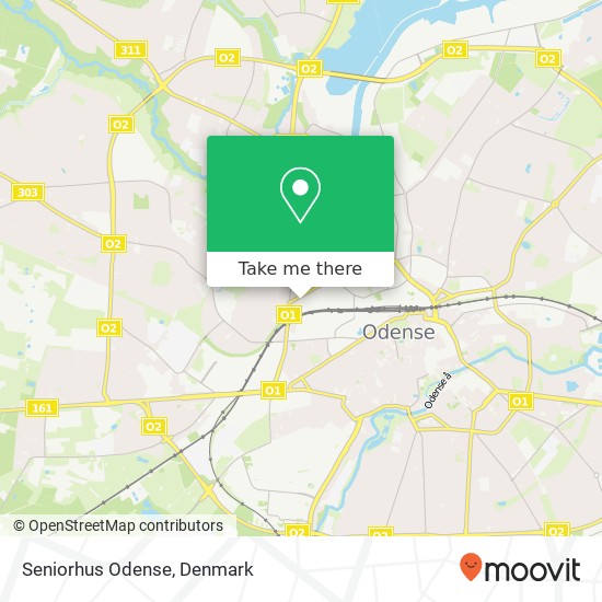 Seniorhus Odense map