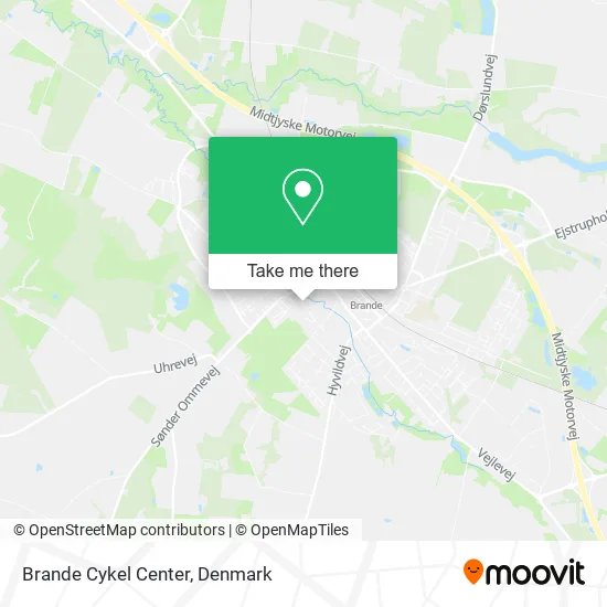 Brande Cykel Center map