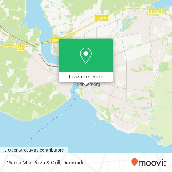 Mama Mia Pizza & Grill map