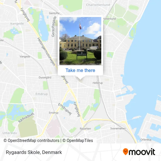 Rygaards Skole map
