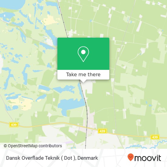 Dansk Overflade Teknik ( Dot ) map