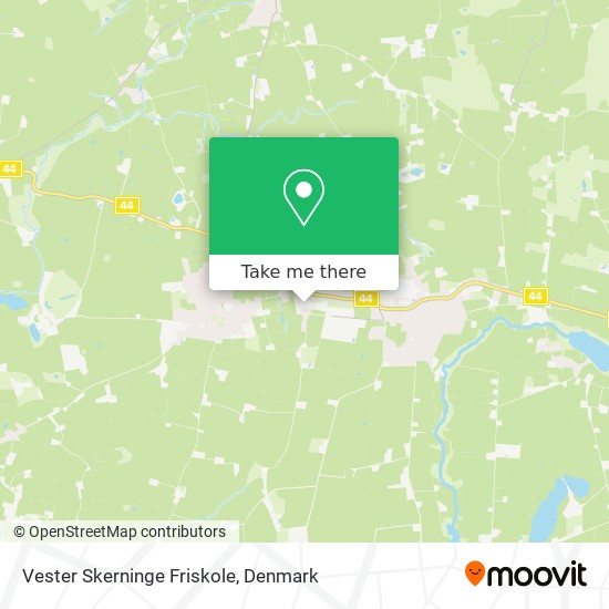 Vester Skerninge Friskole map