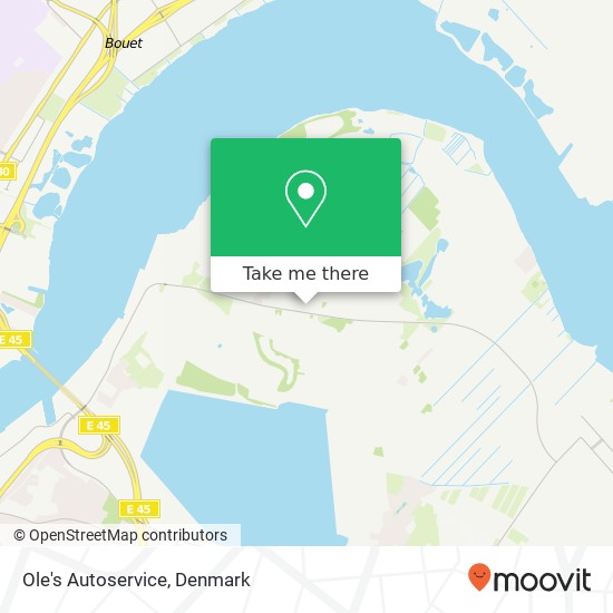 Ole's Autoservice map
