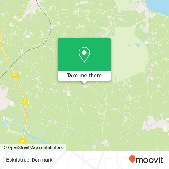 Eskilstrup map