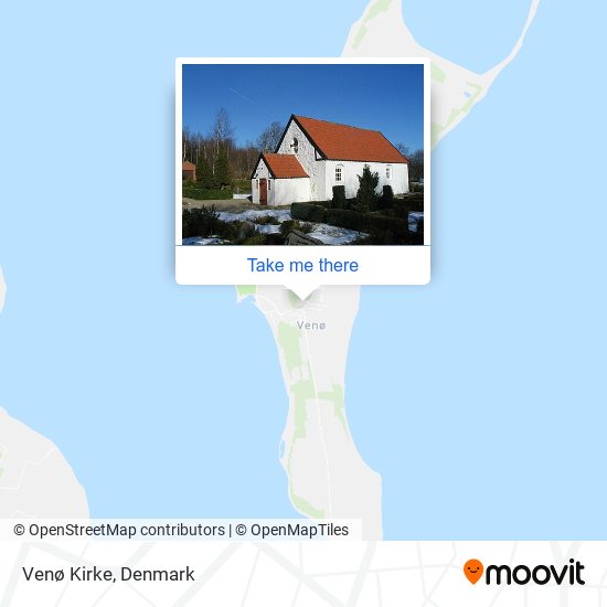 Venø Kirke map