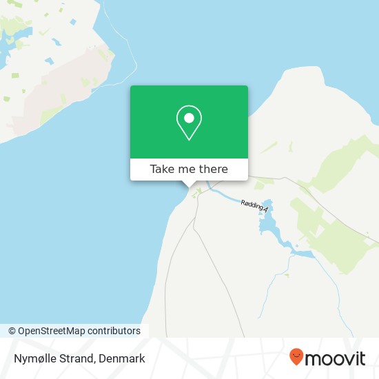 Nymølle Strand map