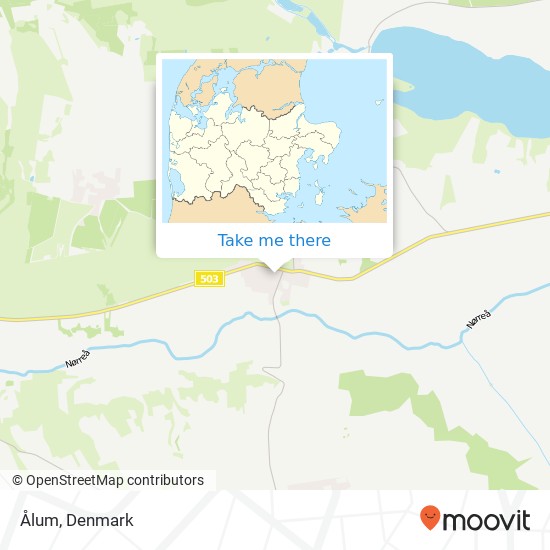 Ålum map