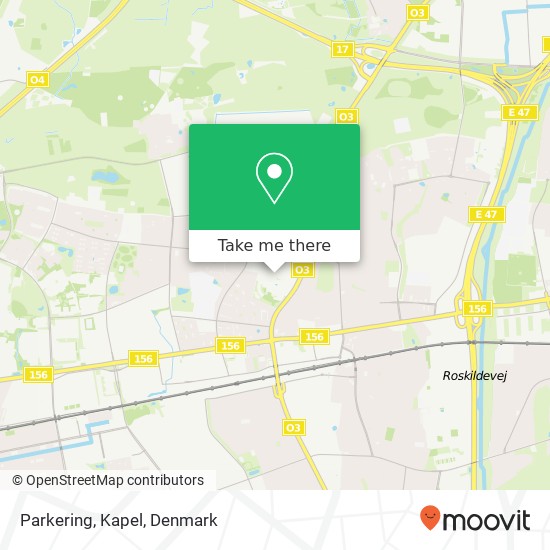 Parkering, Kapel map