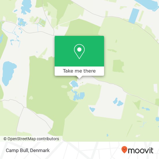 Camp Bull map