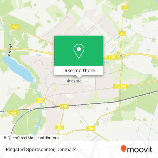 Ringsted Sportscenter map