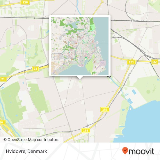 Hvidovre map