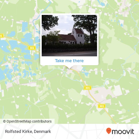 Rolfsted Kirke map