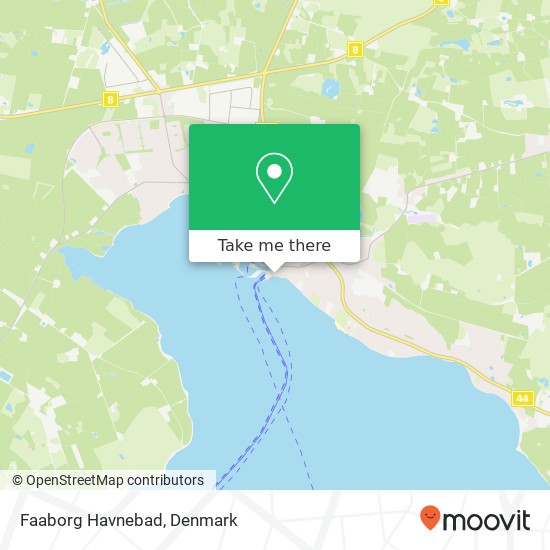 Faaborg Havnebad map