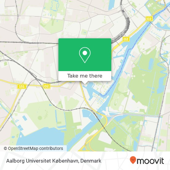 Aalborg Universitet  København map