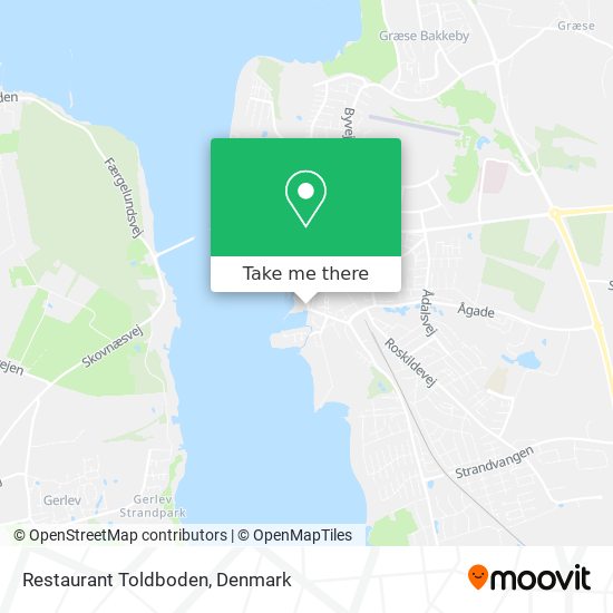 Restaurant Toldboden map