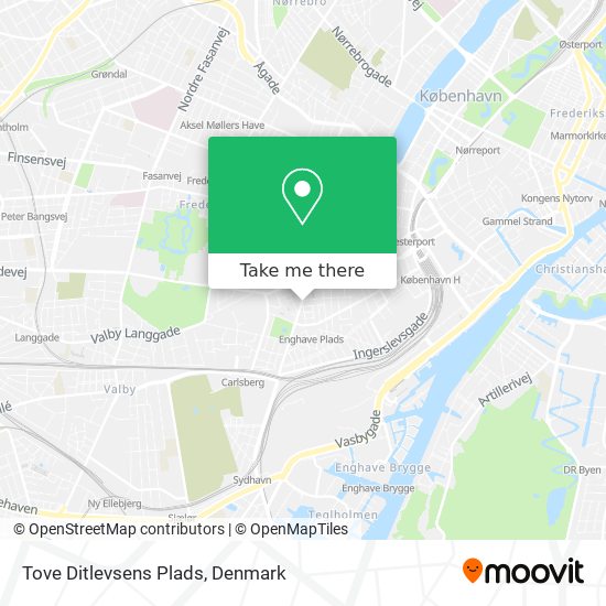 Tove Ditlevsens Plads map