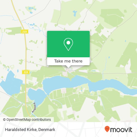 Haraldsted Kirke map