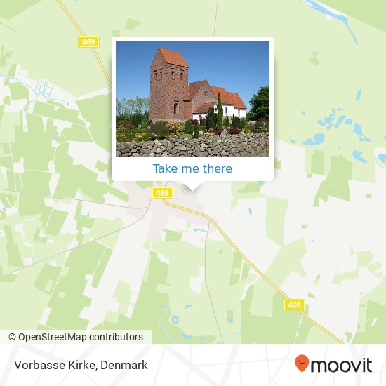 Vorbasse Kirke map