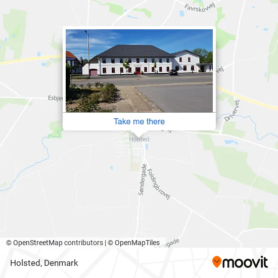 Holsted map