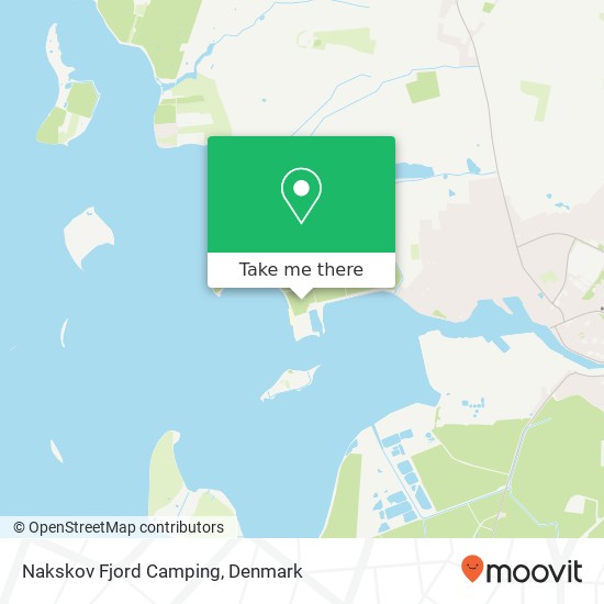 Nakskov Fjord Camping map