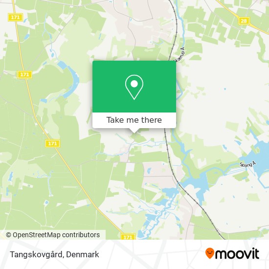 Tangskovgård map