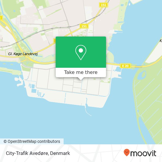 City-Trafik Avedøre map