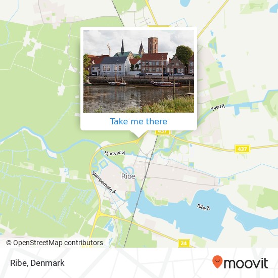 Ribe map