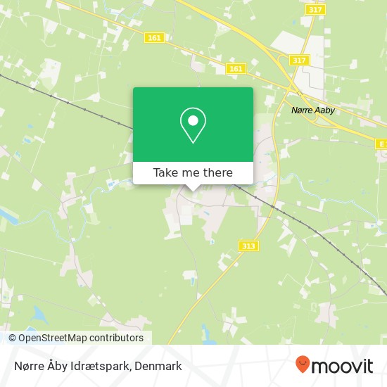Nørre Åby Idrætspark map