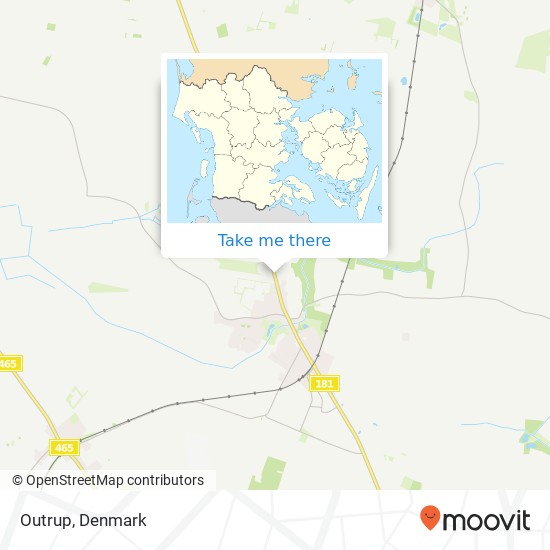 Outrup map