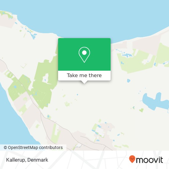 Kallerup map