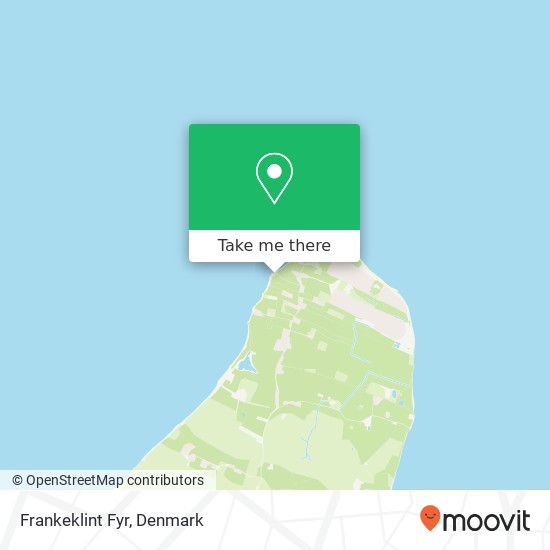 Frankeklint Fyr map