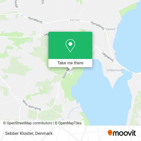 Sebber Kloster map