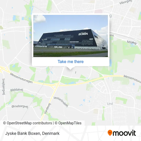 Jyske Bank Boxen map
