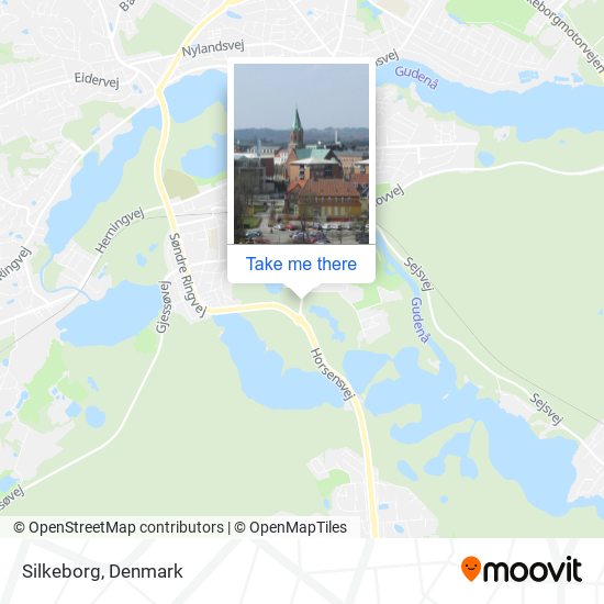 Silkeborg map