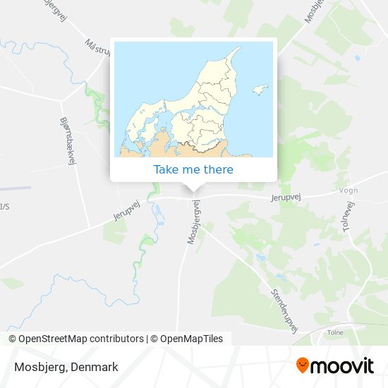 Mosbjerg map