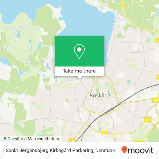 Sankt Jørgensbjerg Kirkegård Parkering map
