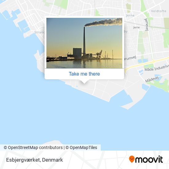 Esbjergværket map