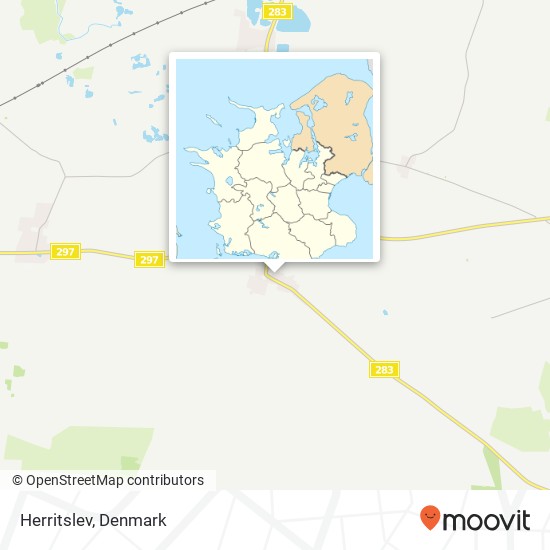 Herritslev map