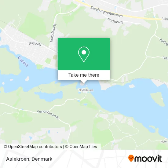 Aalekroen map