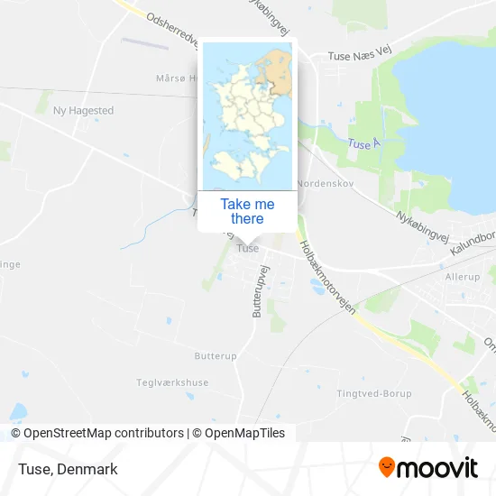 Tuse map