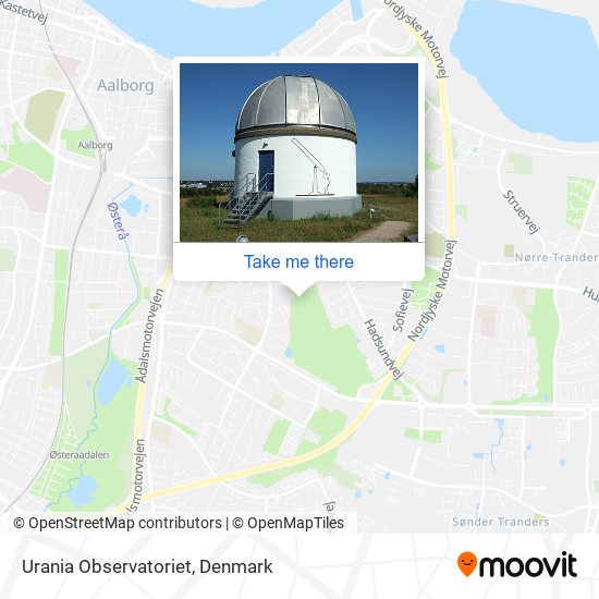 Urania Observatoriet map