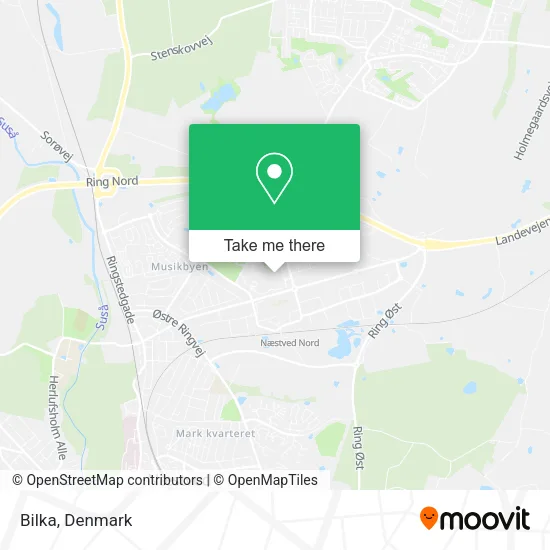 Bilka map