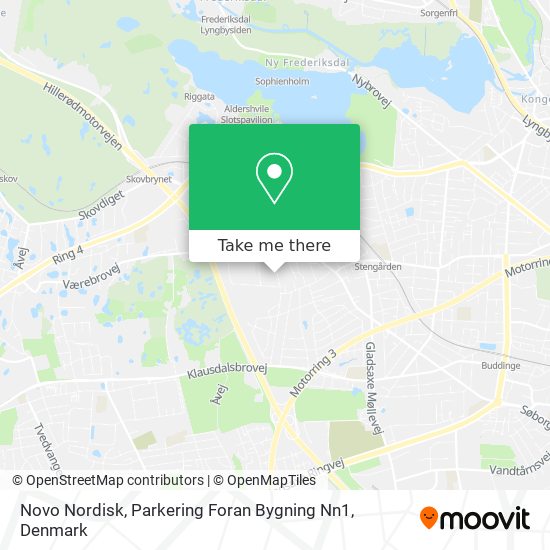 Novo Nordisk, Parkering Foran Bygning Nn1 map