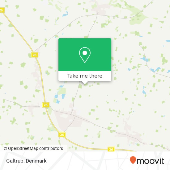 Galtrup map